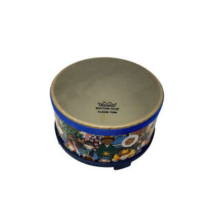 Remo Rhythm Kids Club Floor Tom Children's 10" Drum Rainforest Design USA Made